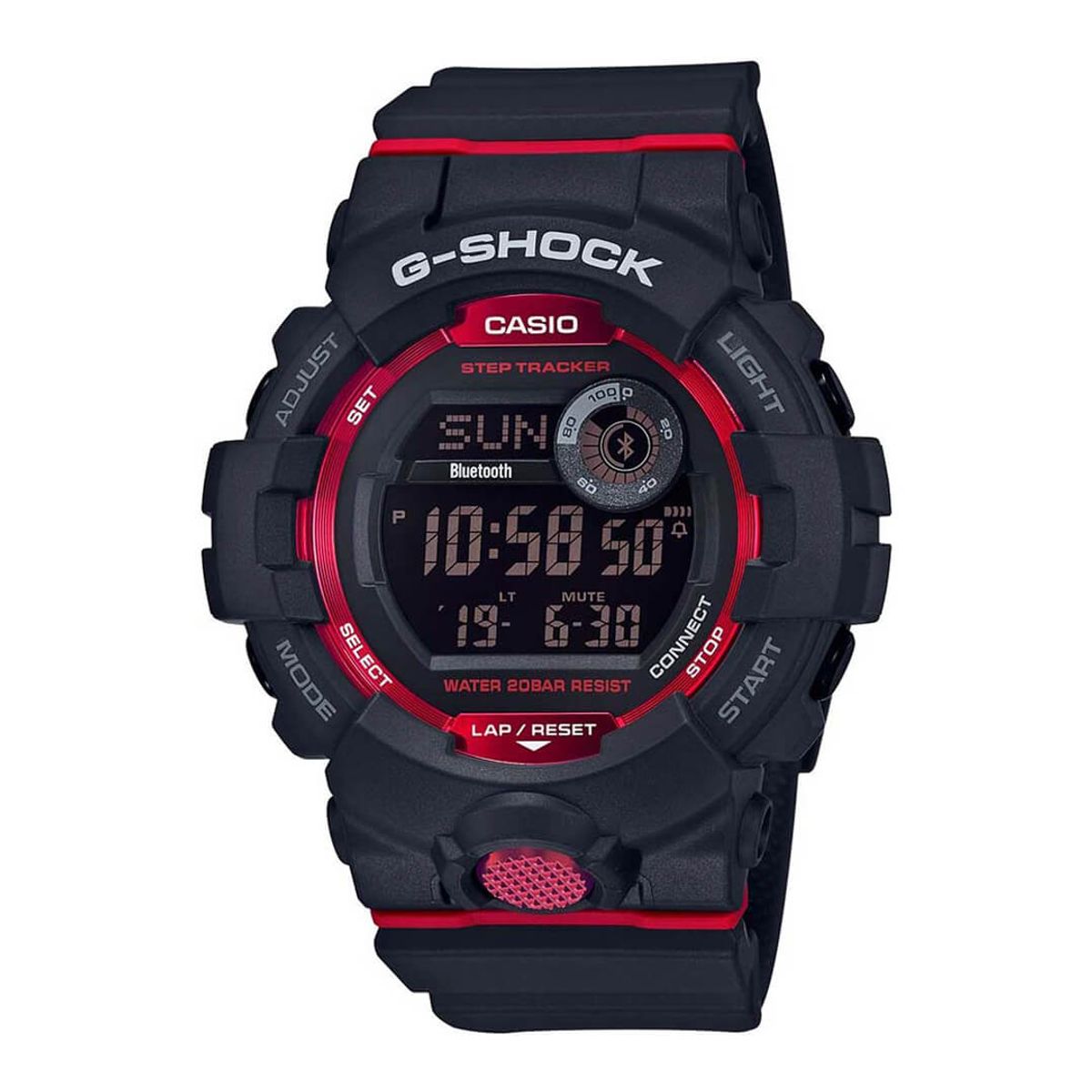 G-SHOCK - Reloj G Shock GBD-800-1 Resina Hombre Negro 