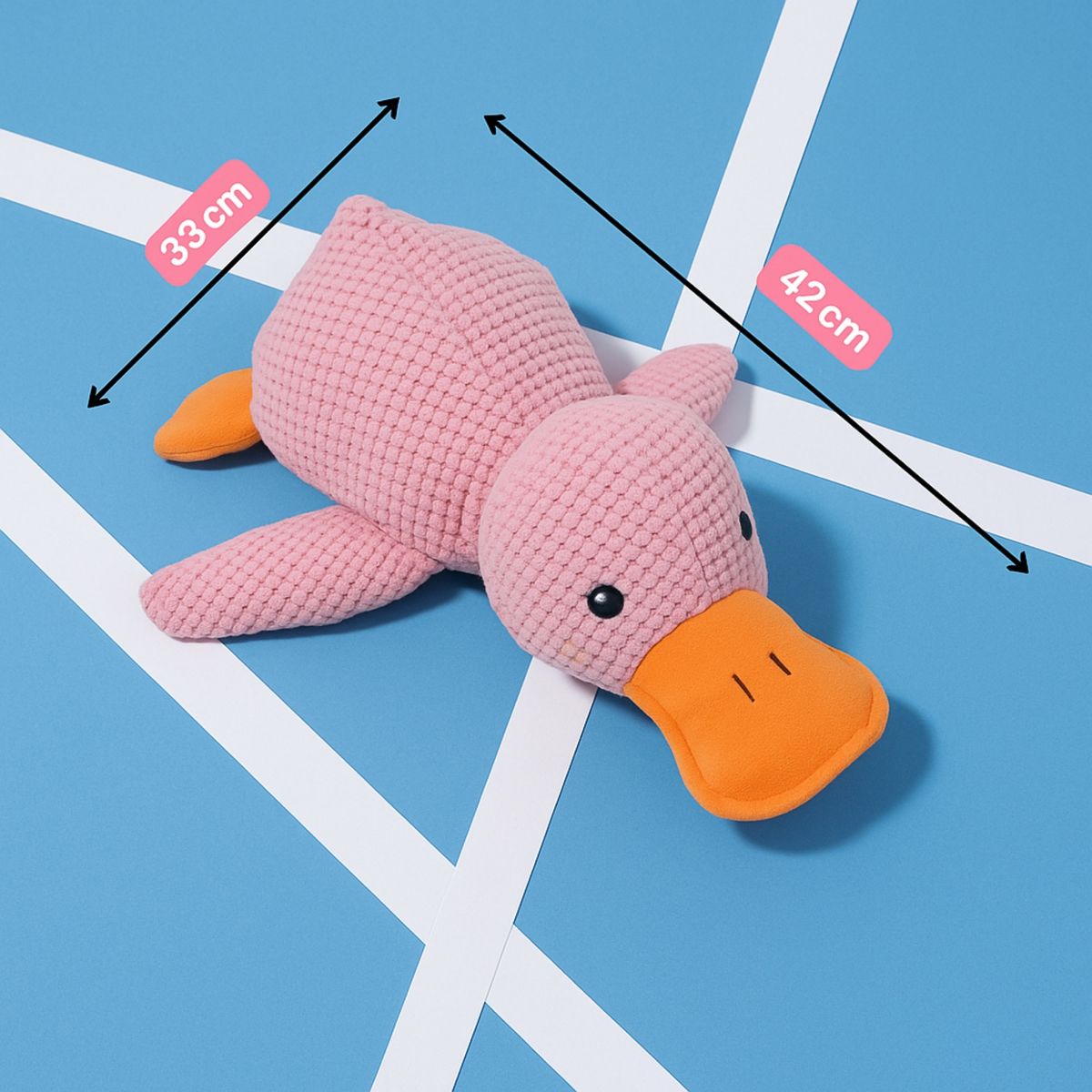 GENERICO - Pato Peluche Amigable  Juguete para Mascotas