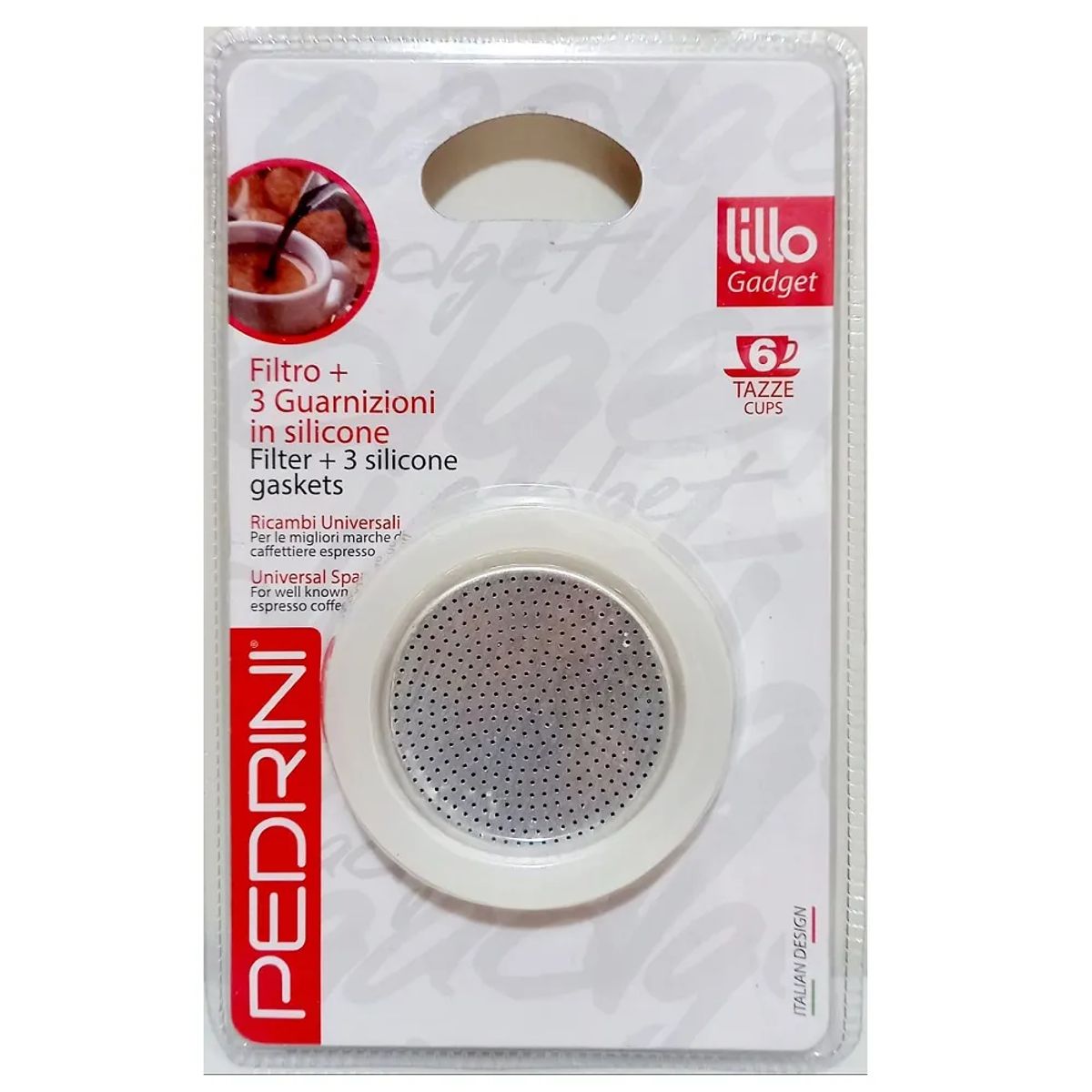 PEDRINI - Repuesto cafetera 6 tz Pedrini