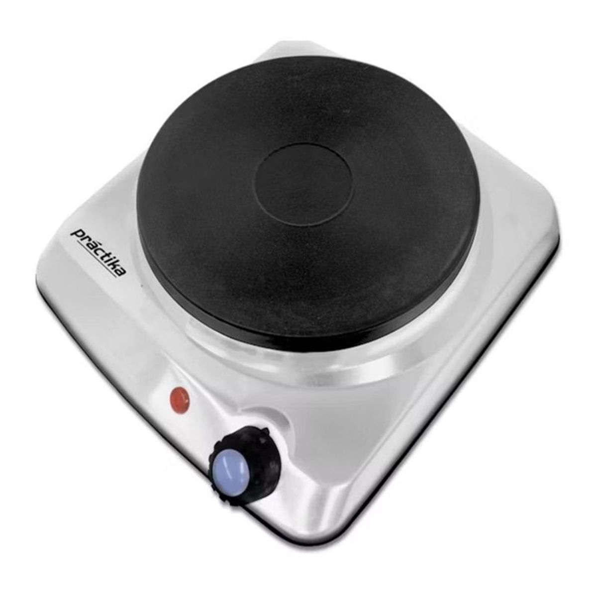 PRACTIKA - Cocina Eléctrica Praktica 1 Hornilla Acero Inox
