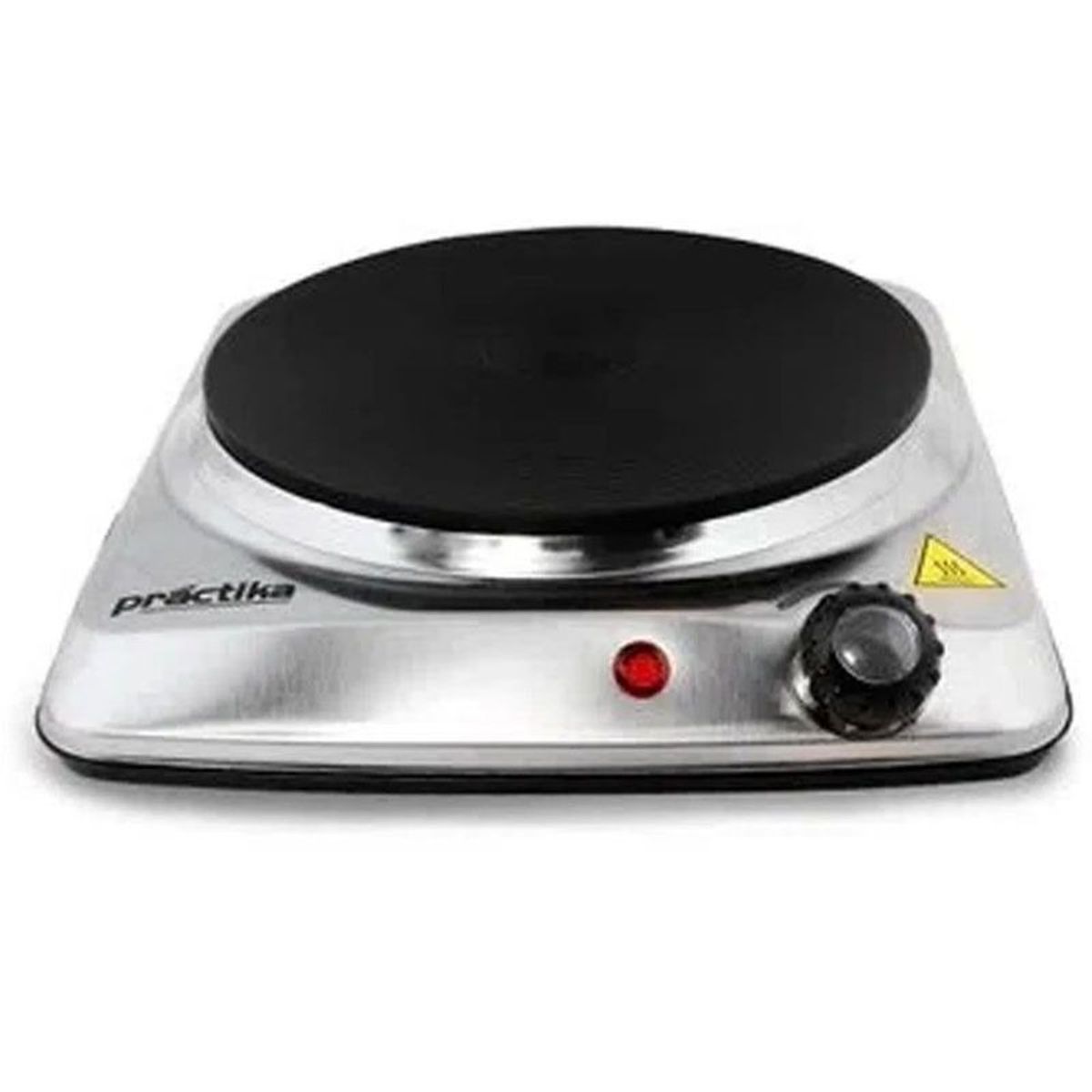 PRACTIKA - Cocina Eléctrica Praktica 1 Hornilla Acero Inox