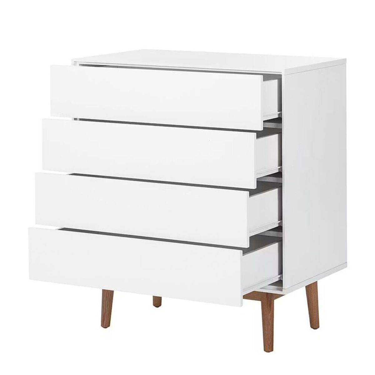 R&R MUEBLES - Comoda Moderna Sakurako  Blanco R&R MUEBLES