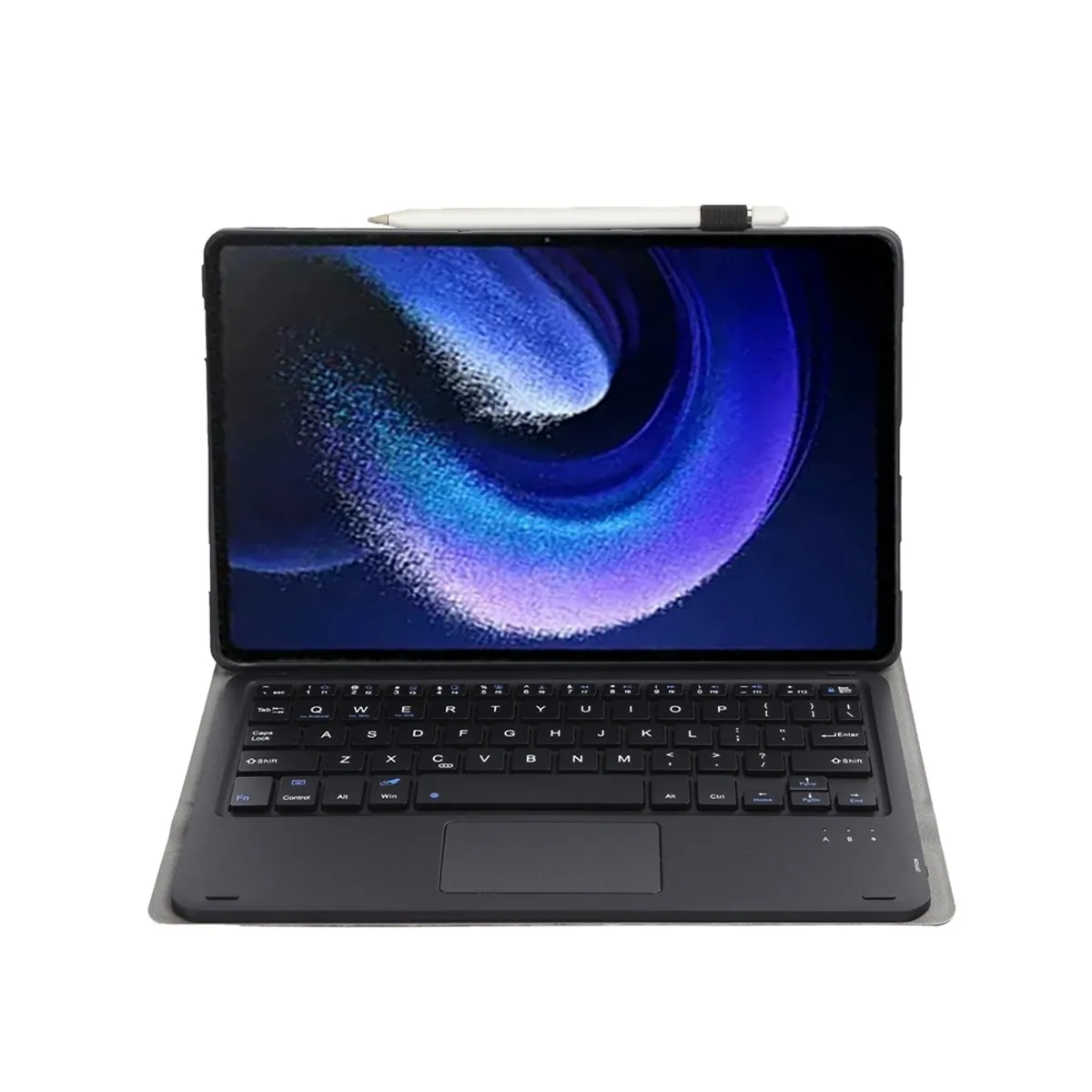 GENERICO - Funda Con Teclado Bluetooth Touchpad para Xiaomi PAD 6 11" - NEGRO