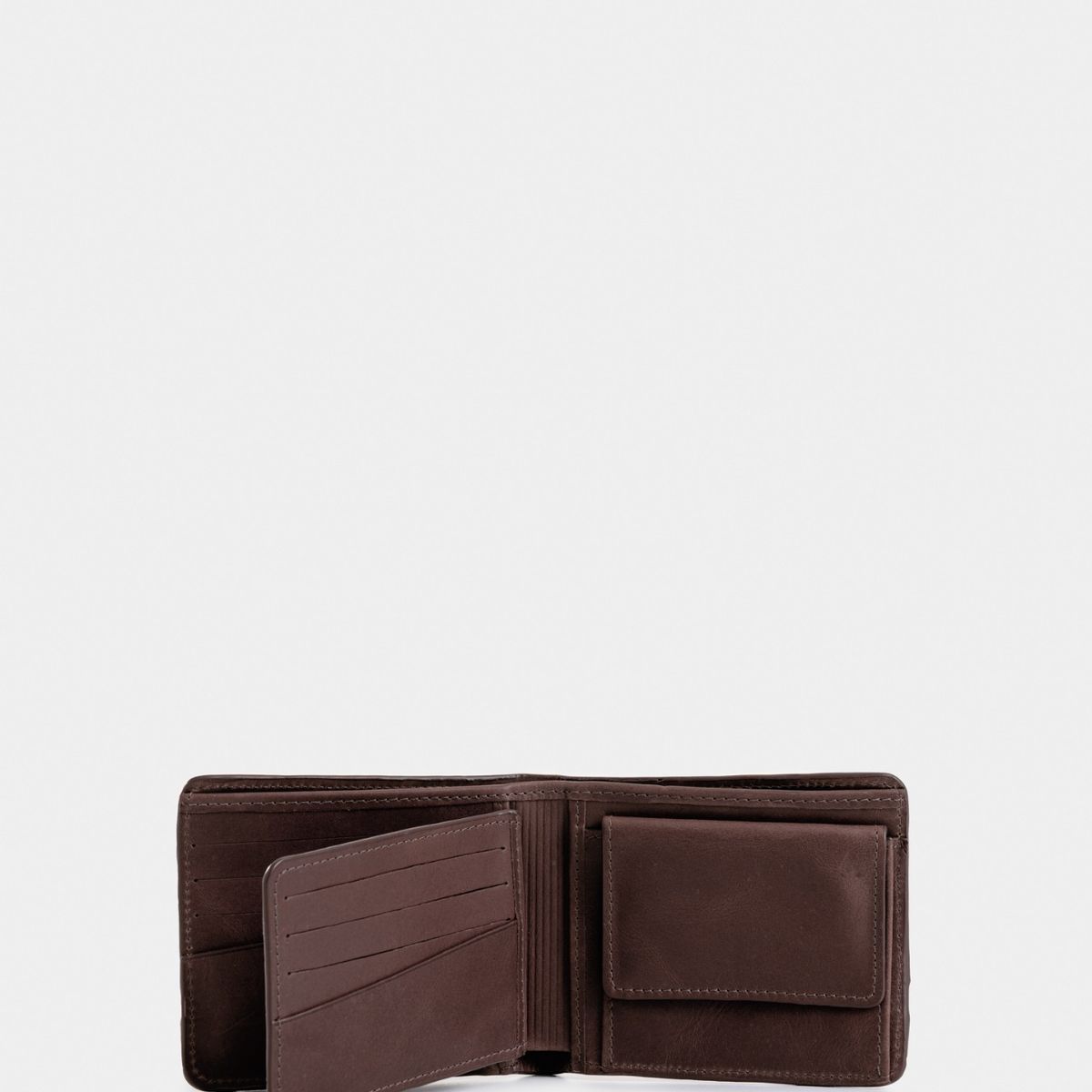 VELEZ - Vélez Billetera Paled De Cuero Para Hombre Casual Café