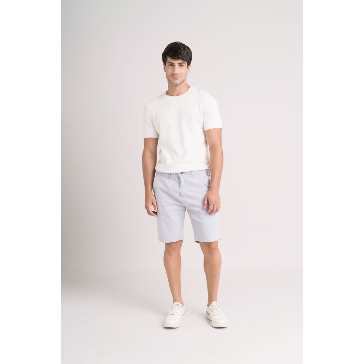 VELEZ - Vélez Bermuda Semifit Caruso Hombre Casual Deportiva Lila