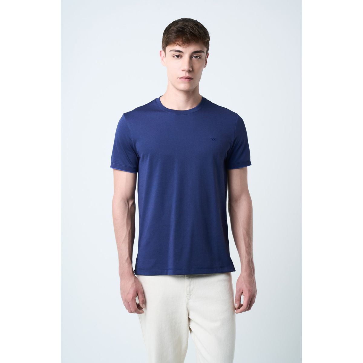 VELEZ - Vélez Polo Micropima Arizona Hombre Semifit Azul Oscuro