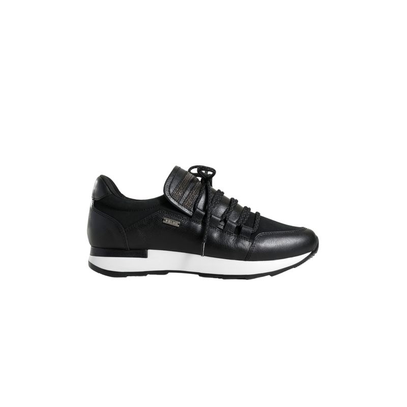 VELEZ - Vélez Zapatos Cordón Napoles 2.0 Cuero Mujer Punteras Negro
