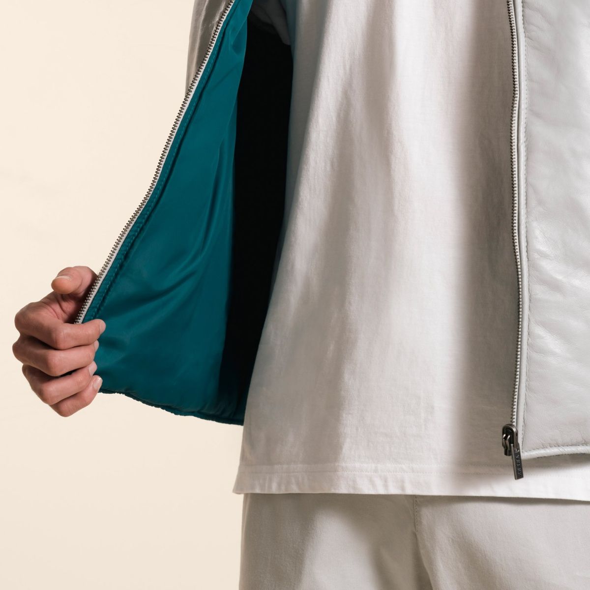 VELEZ - Vélez Chaleco Doble Faz Acolchado Hombre Poliéster Azul Agua