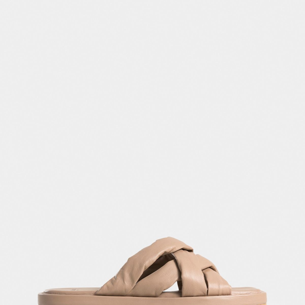 VELEZ - Vélez Sandalias Plana Bacopa Cuero Mujer Arena