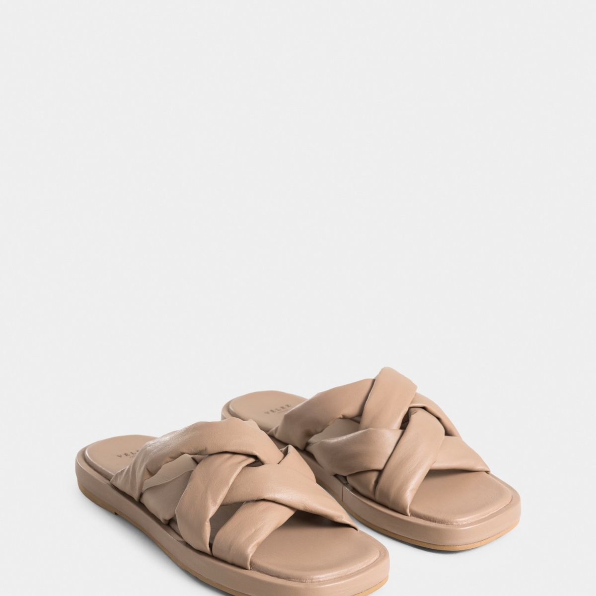 VELEZ - Vélez Sandalias Plana Bacopa Cuero Mujer Arena