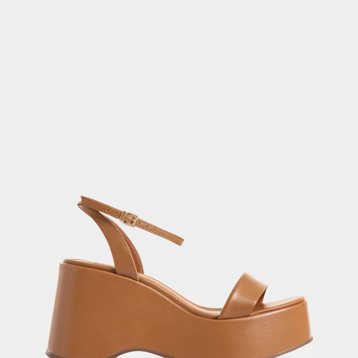 VELEZ - Vélez Sandalias Plataforma San Joaquin Cuero Mujer Miel