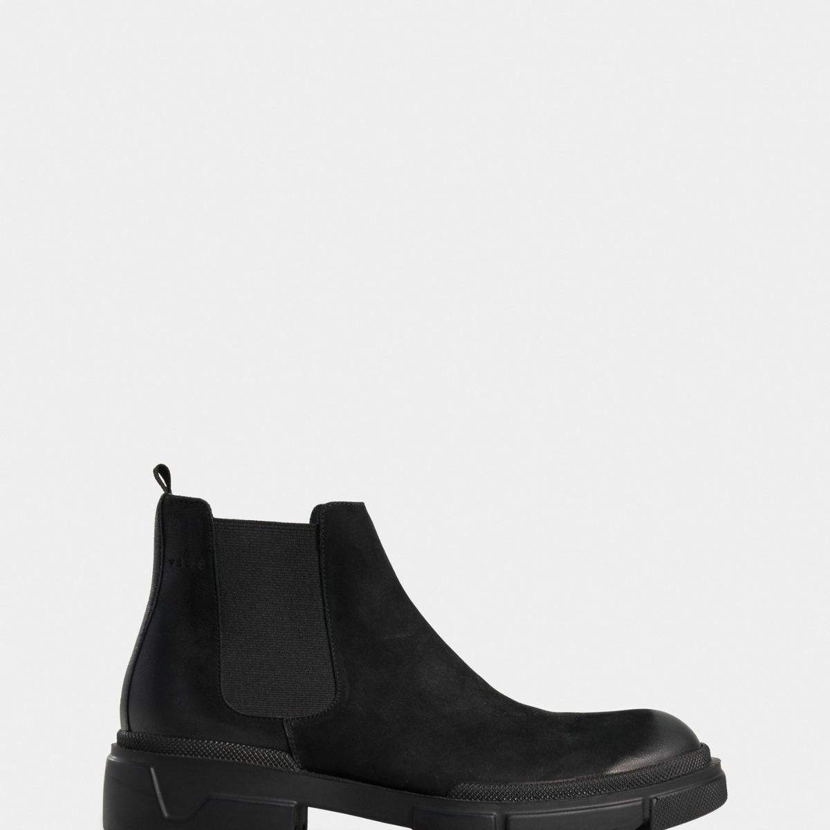 VELEZ - Vélez Botas Caval De Cuero Hombre Silueta Chelsea Negro