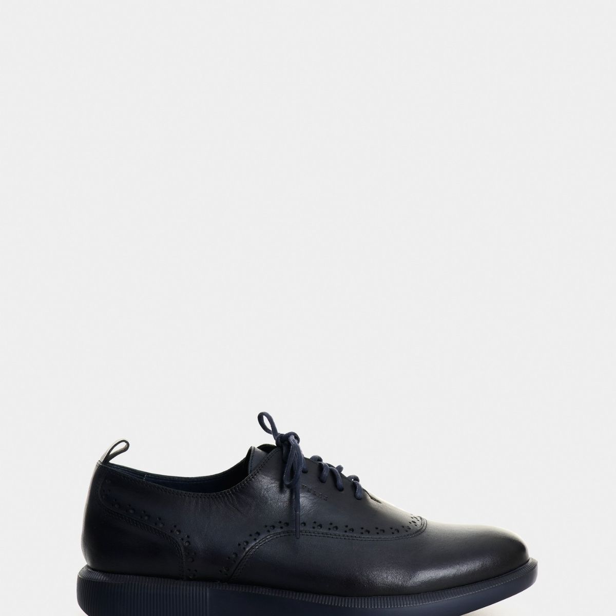 VELEZ - Vélez Zapatos Cordón Elon Cuero Hombre Office Azul Oscuro