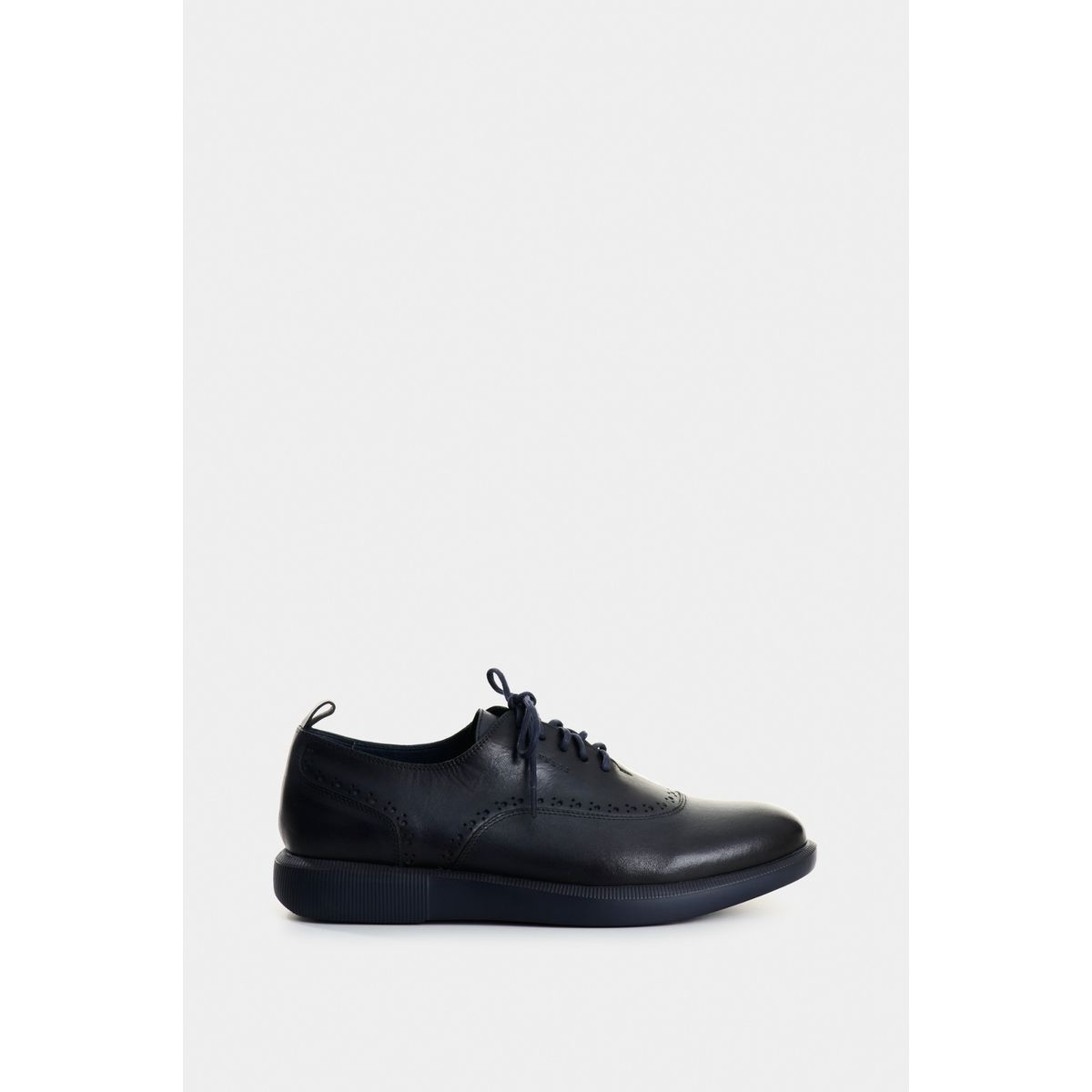 VELEZ - Vélez Zapatos Cordón Elon Cuero Hombre Office Azul Oscuro