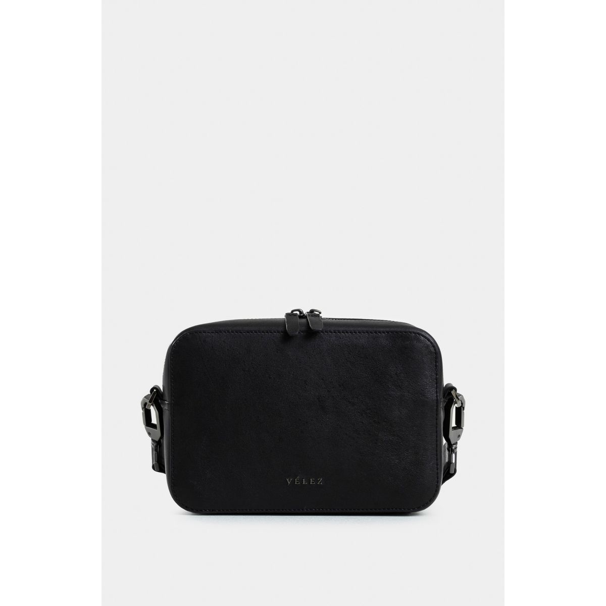 VELEZ - Vélez Morral Monza De Cuero Hombre Acabado Artesanal Negro