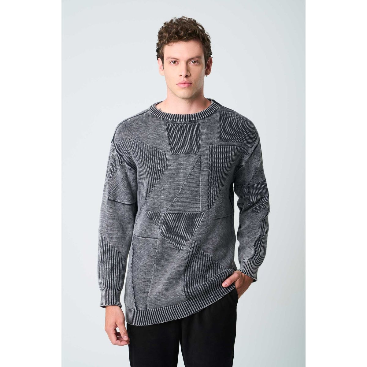 VELEZ - Vélez Pantalón Chino Cue De Gamuza River Hombre Negro