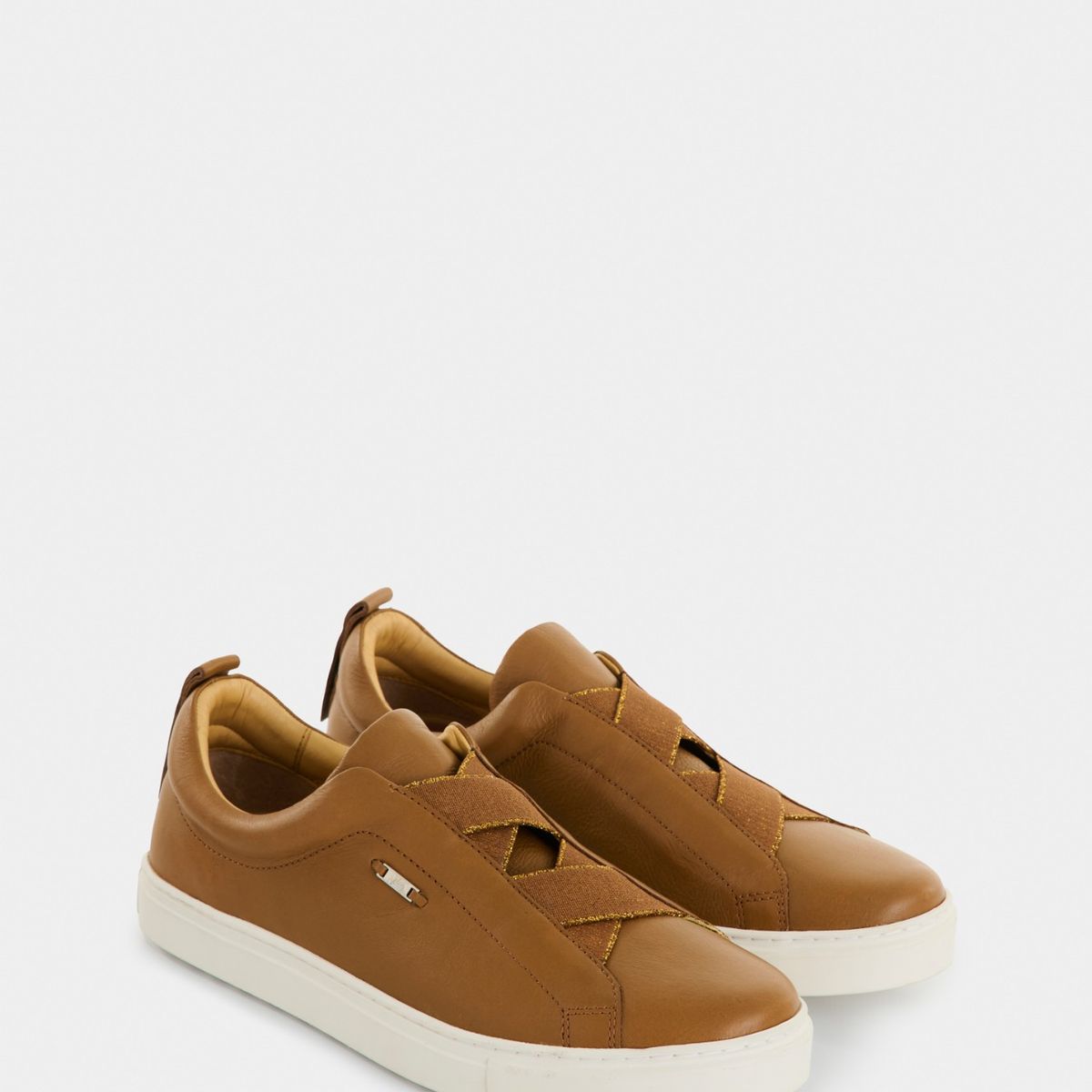 VELEZ - Vélez Mocasines Ópalo 2.0 Cuero Mujer Ajuste Elástico Miel