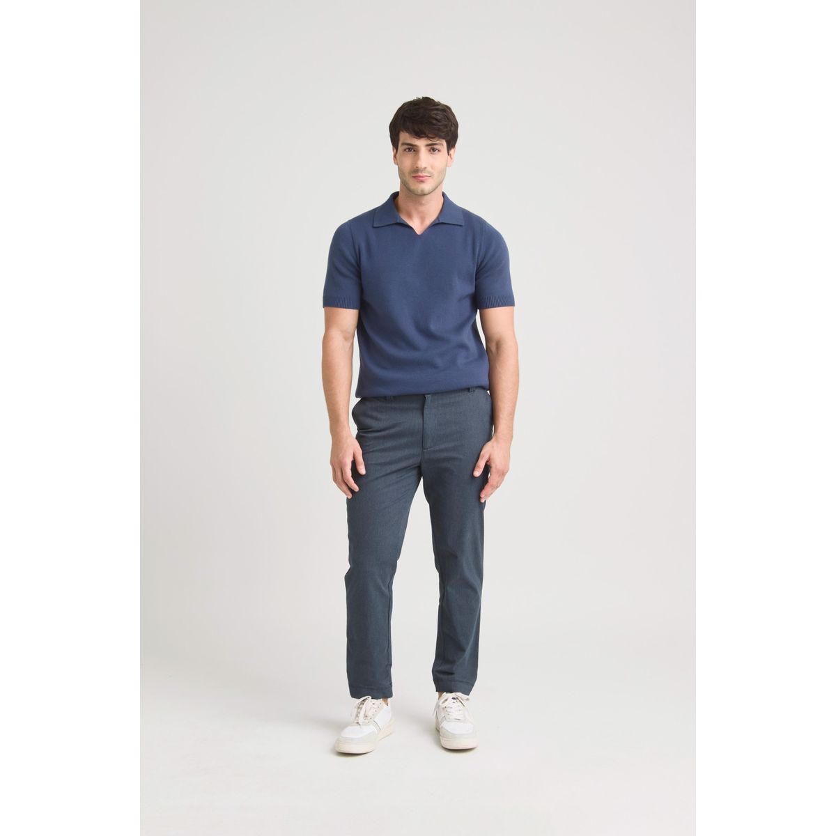 VELEZ - Vélez Pantalón Chad Para Hombre Acabado Soft Azul Oscuro