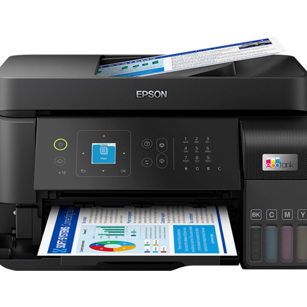 EPSON - IMPRESORA MULTIFUNCIONAL EPSON L5590 WIFI ETHERNET FAX- ADF