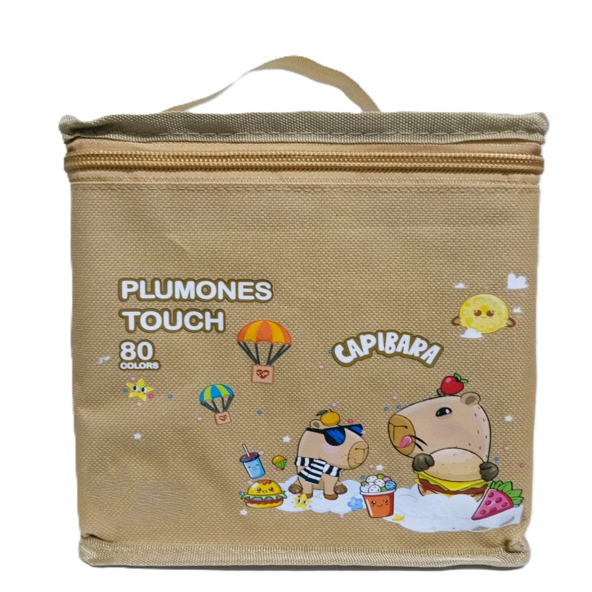 GENERICO - Plumones Touch 80 Piezas Doble Punta - Marron