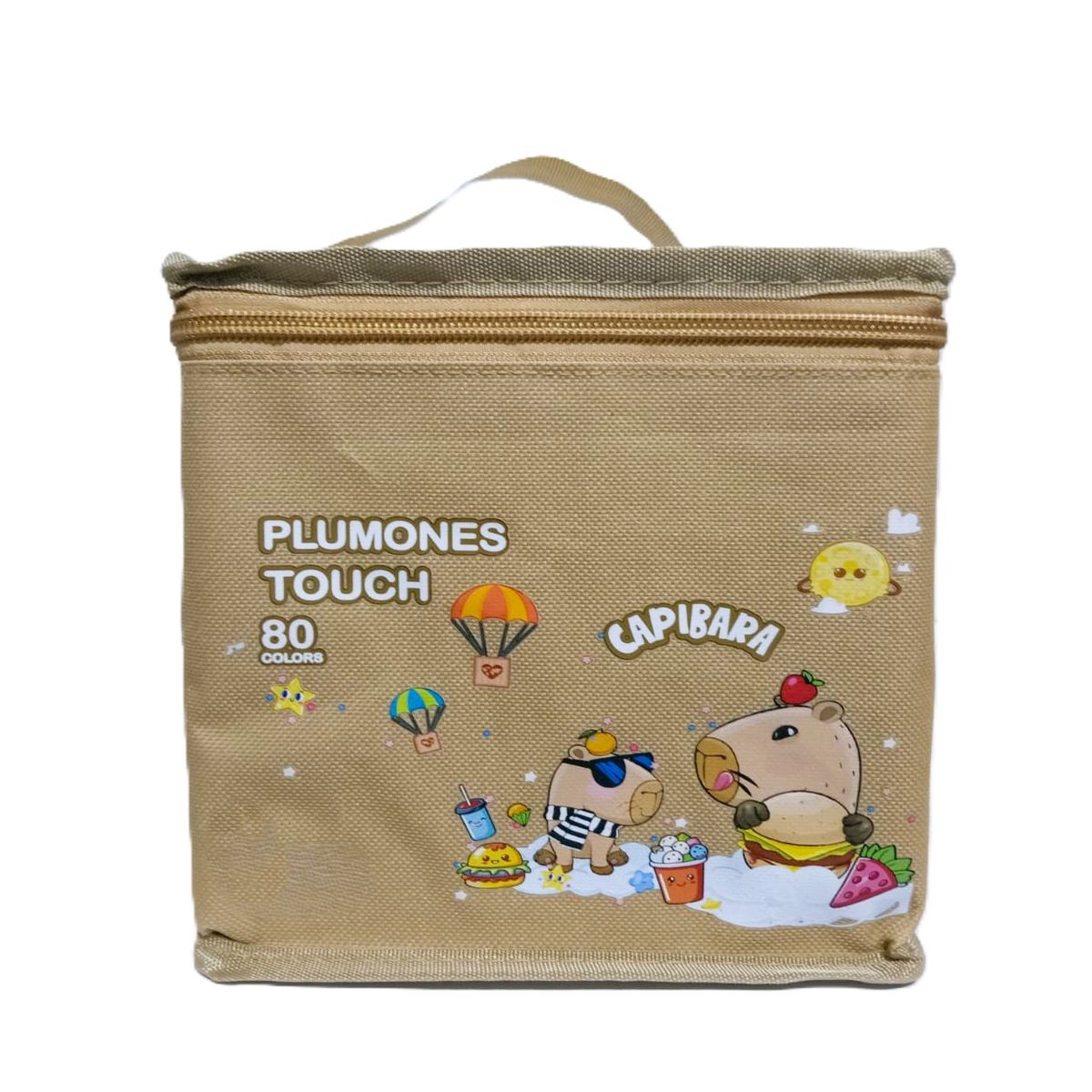 GENERICO - Plumones Touch 80 Piezas Doble Punta - Marron