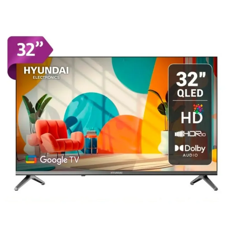 HYUNDAI - Televisor Hyundai 32 QLED Smart Tv HYLED3259QG