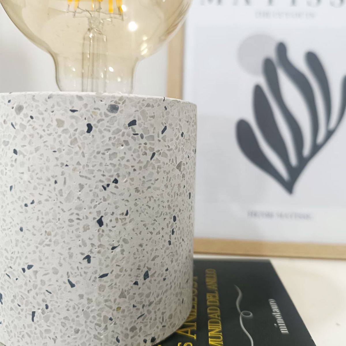 GENERICO - Lámpara de diseño Pepper Terrazo Blanco