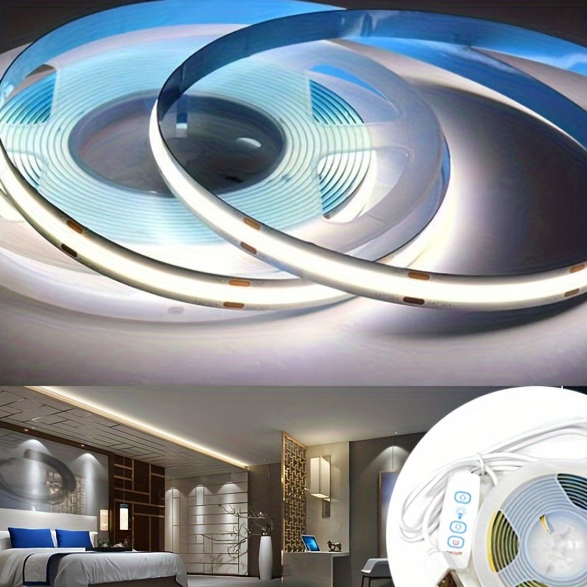 GENERICO - Cinta Led Flex 50W Luz Blanca 5Mtrs