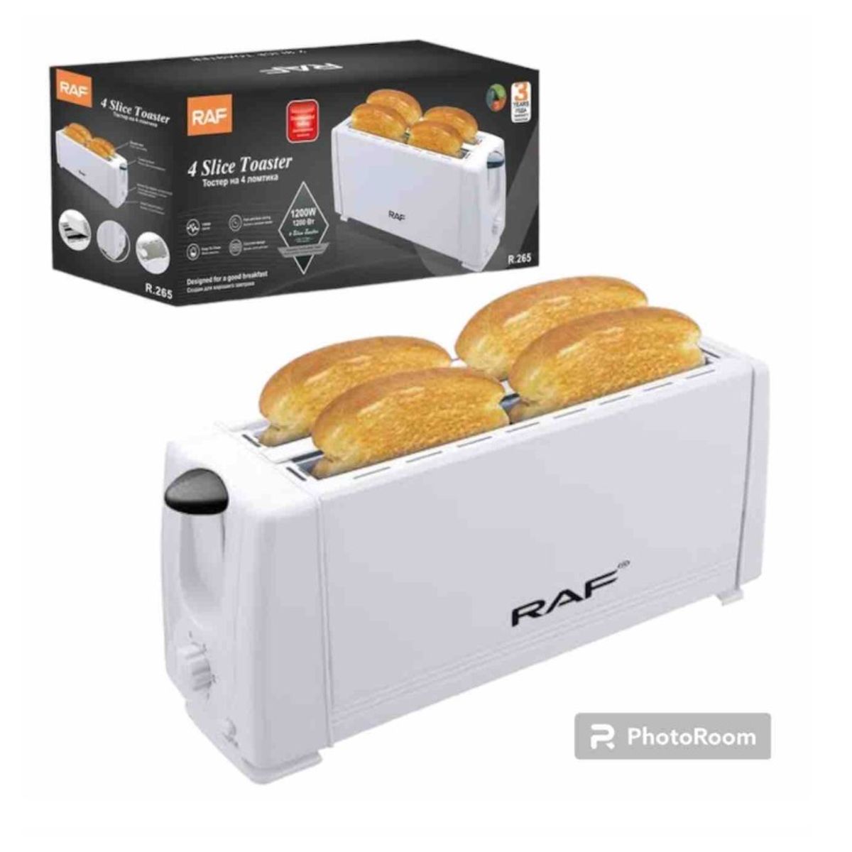 GENERICO - Tostadora de 4 rebanadas.