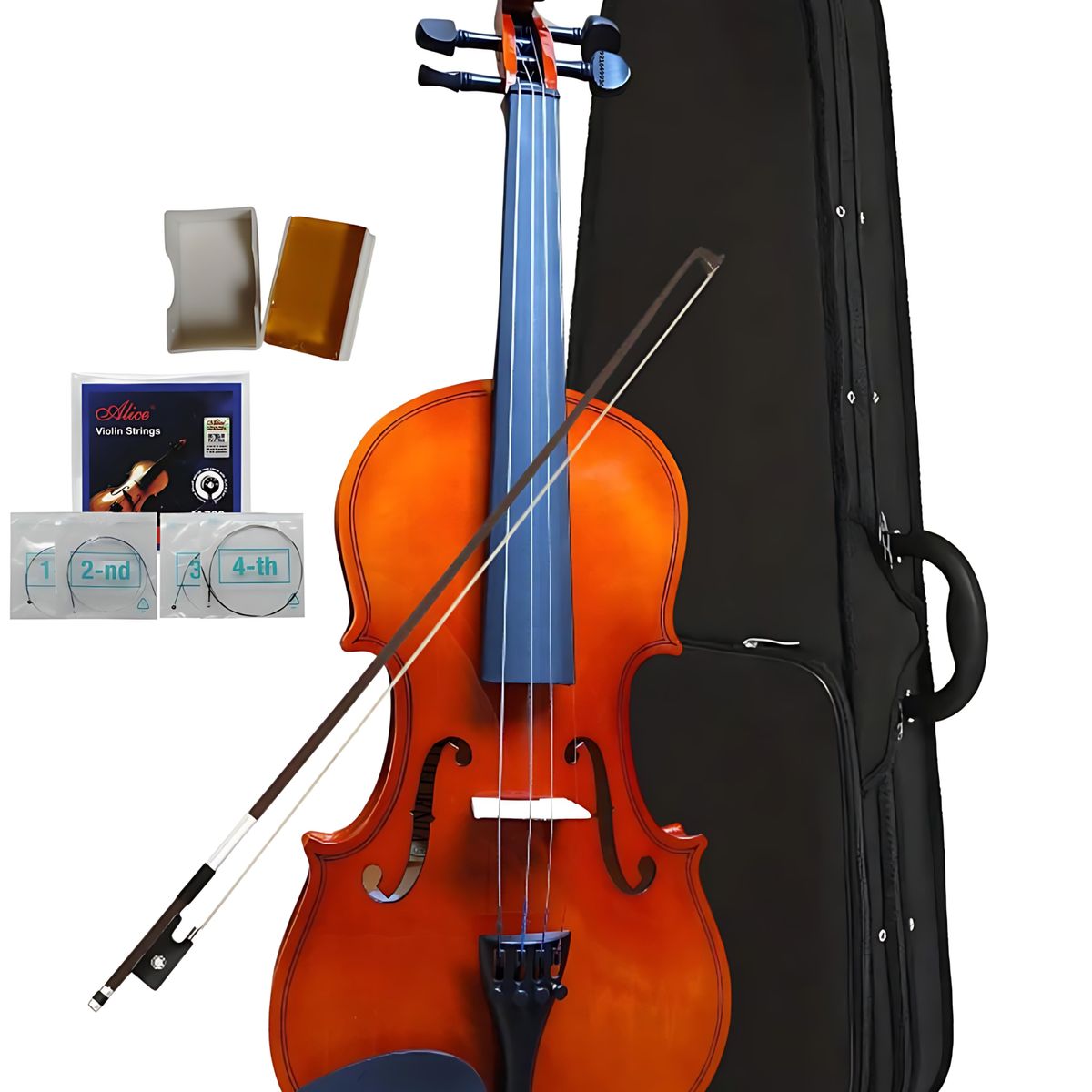 MELODY - VIOLIN STUDIO MELODY 4.4 con Estuche &Set cuerdas &Cera&Arco
