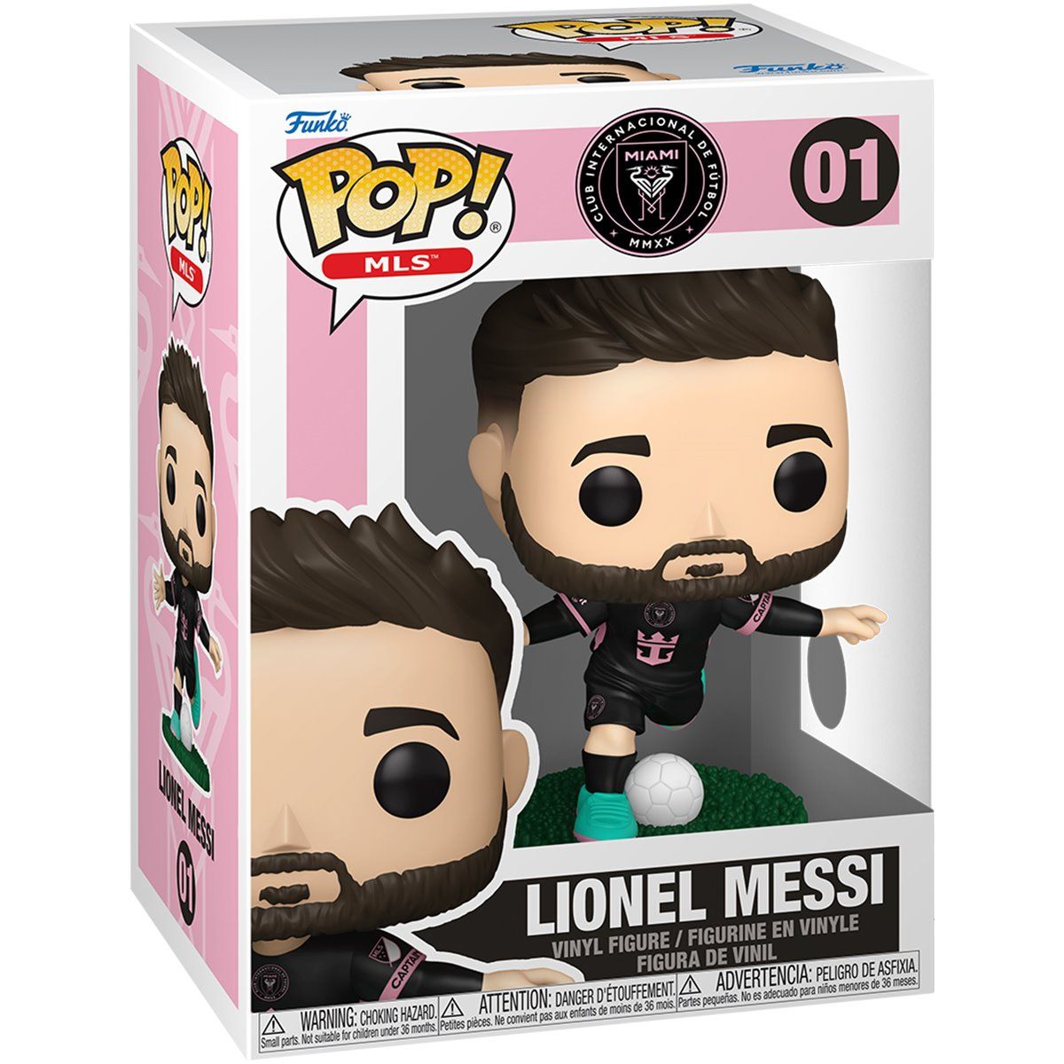 FUNKO - Funko Pop Lionel Messi Inter Miami 01 - MLS