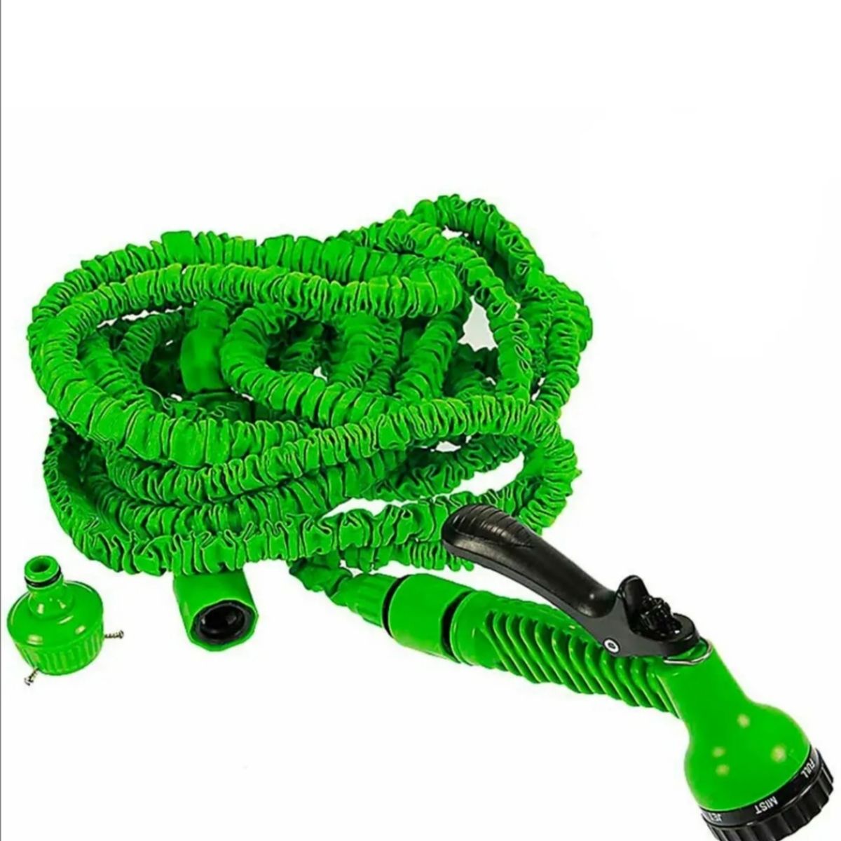 C&A - MANGUERA EXPANDIBLE 15 METROS VERDE C&A + 7 MODOS DE CHORRO