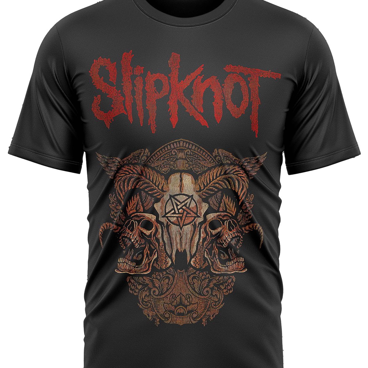 GENERICO - POLO HOMBRE BANDA ROCK SLIPKNOT