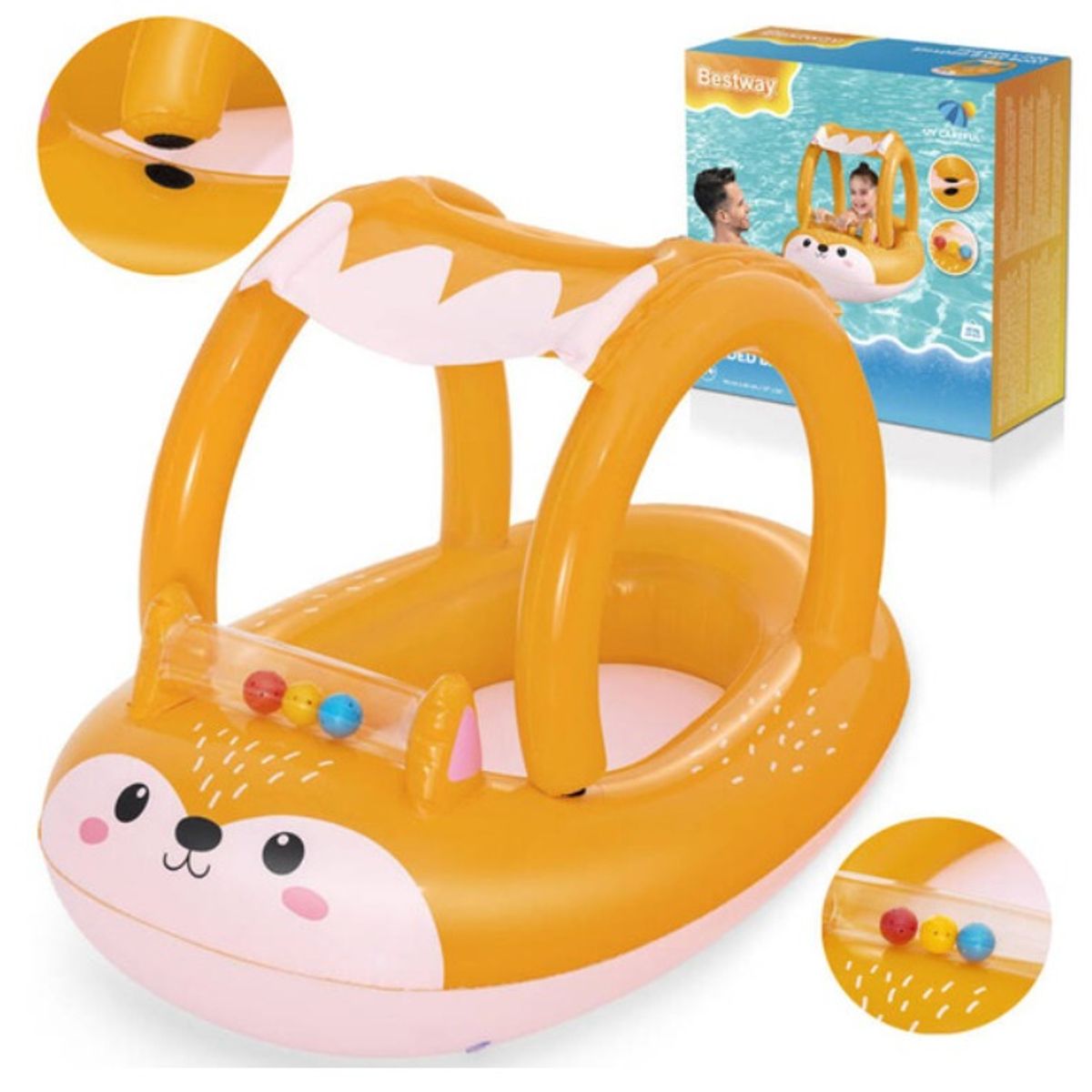 BESTWAY - Asiento Inflable para Niños Bestway