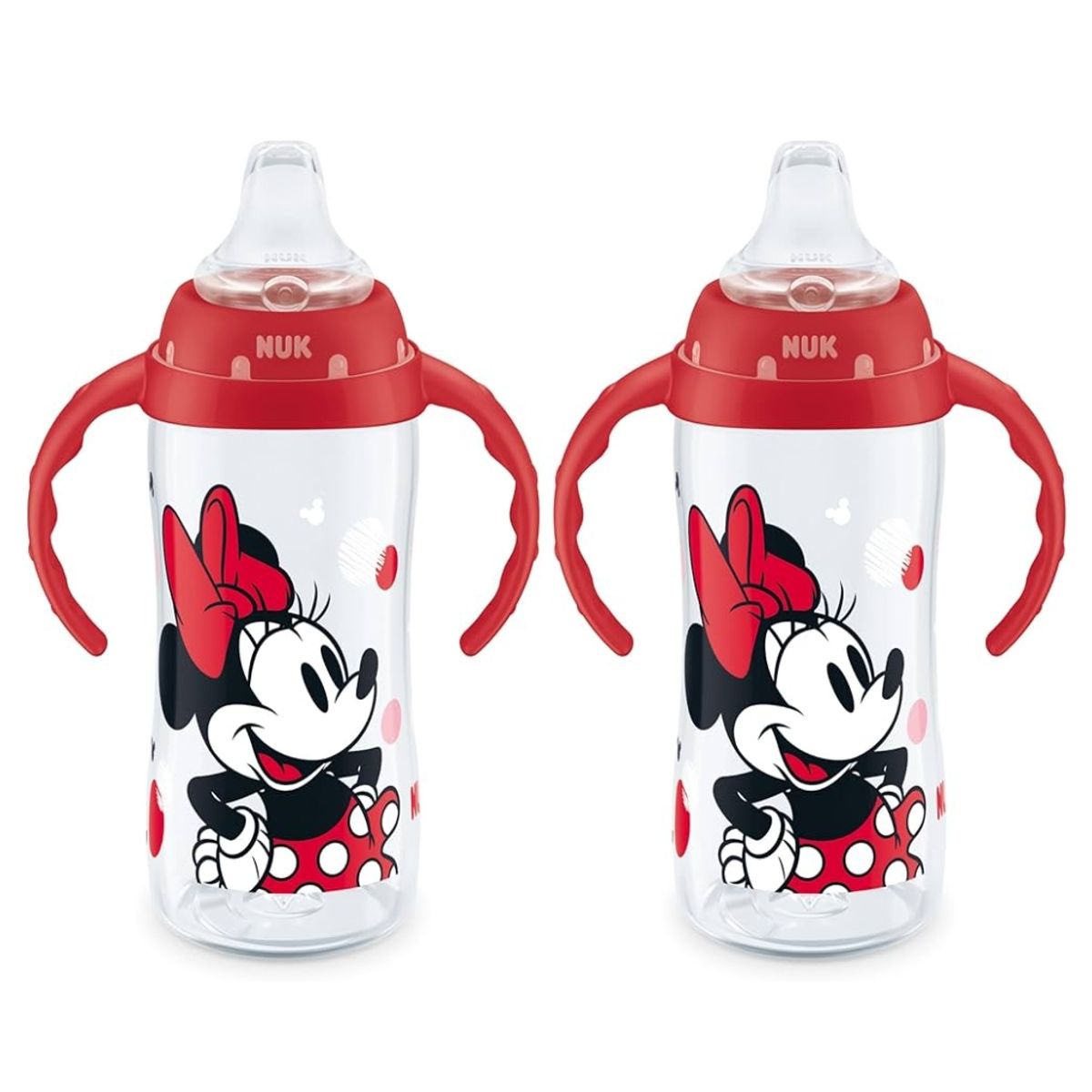 NUK - Nuk Biberón de transición antiderrame 10 oz (Pack 2 uds)