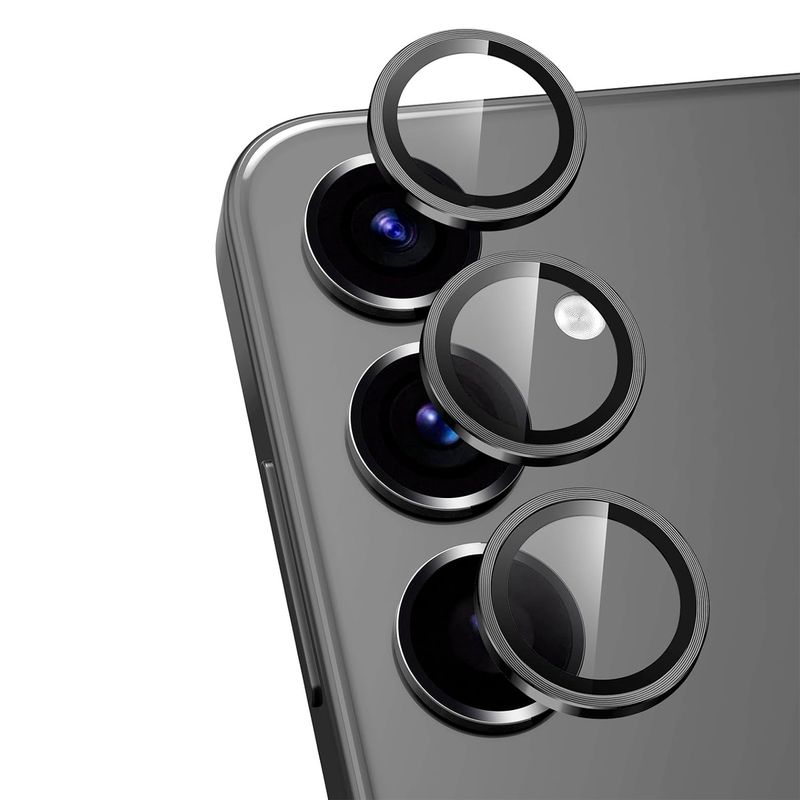 GENERICO - Protector de Lente Glass Individual Compatible con Galaxy S24 Plus Gris