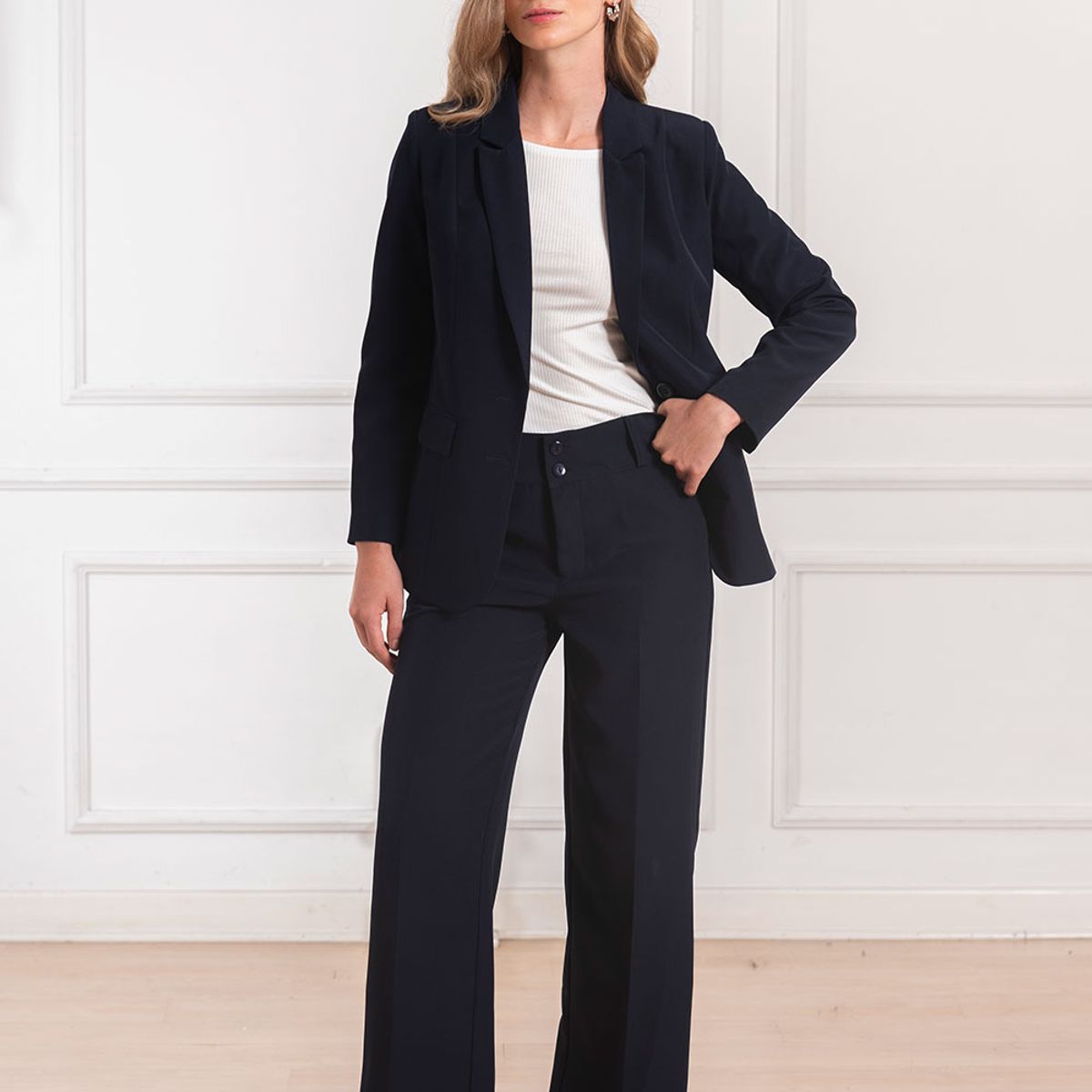 MELANGELS - Pantalón Alba Palazzo