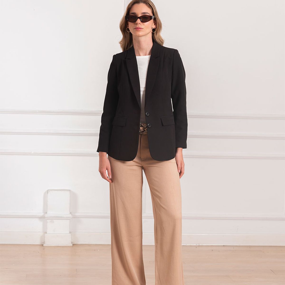 MELANGELS - Blazer Sevna Casual Mujer