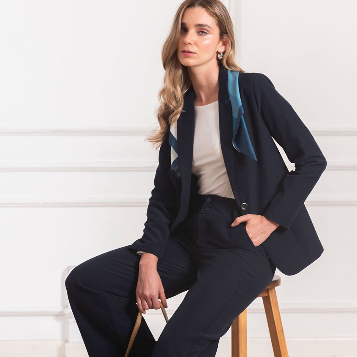 MELANGELS - Blazer Sevna Casual Mujer