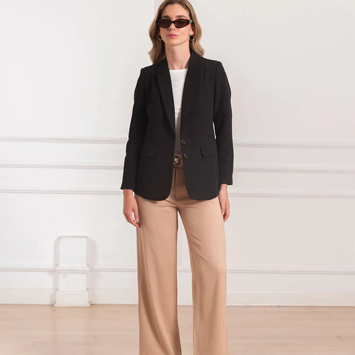 MELANGELS - Blazer Sevna Casual Mujer