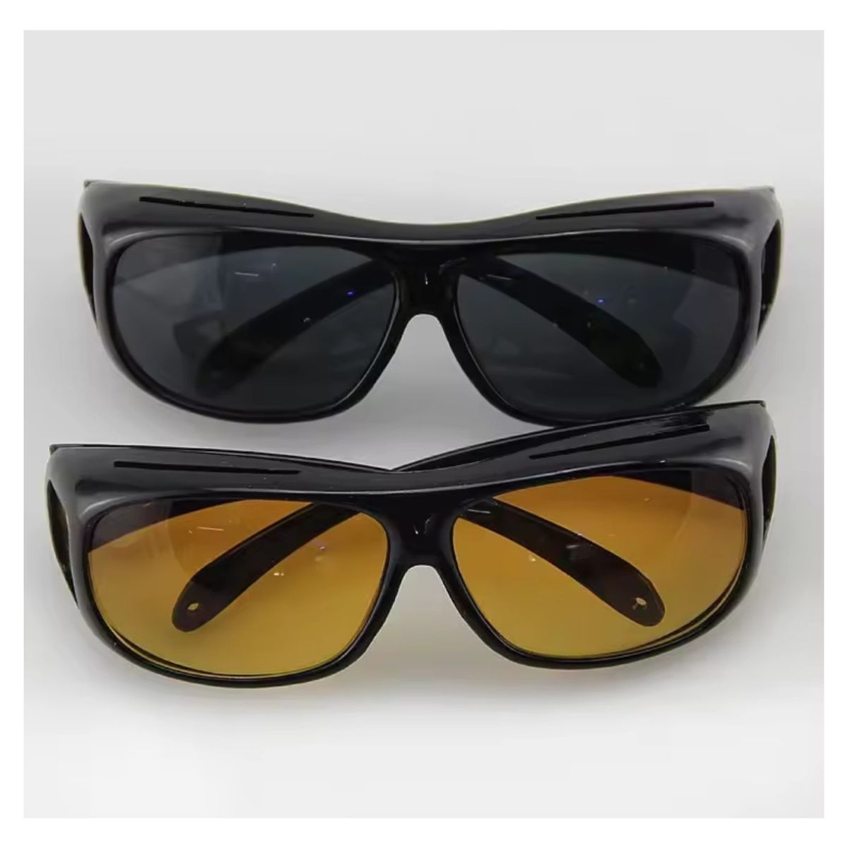 OEM - Gafas 2x1 para Dia y Noche Ideal para Cansancio Visual