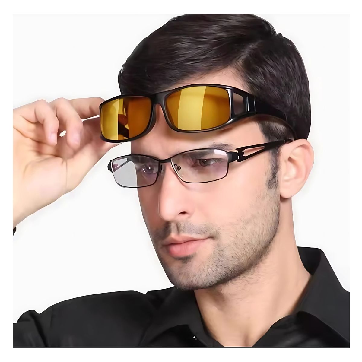 OEM - Gafas 2x1 para Dia y Noche Ideal para Cansancio Visual