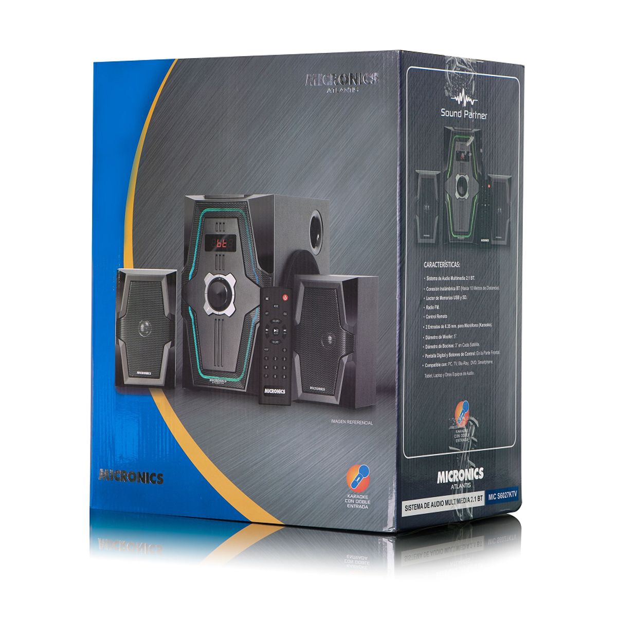 MICRONICS - Equipo de Sonido Micronics Atlantis S6027KTV