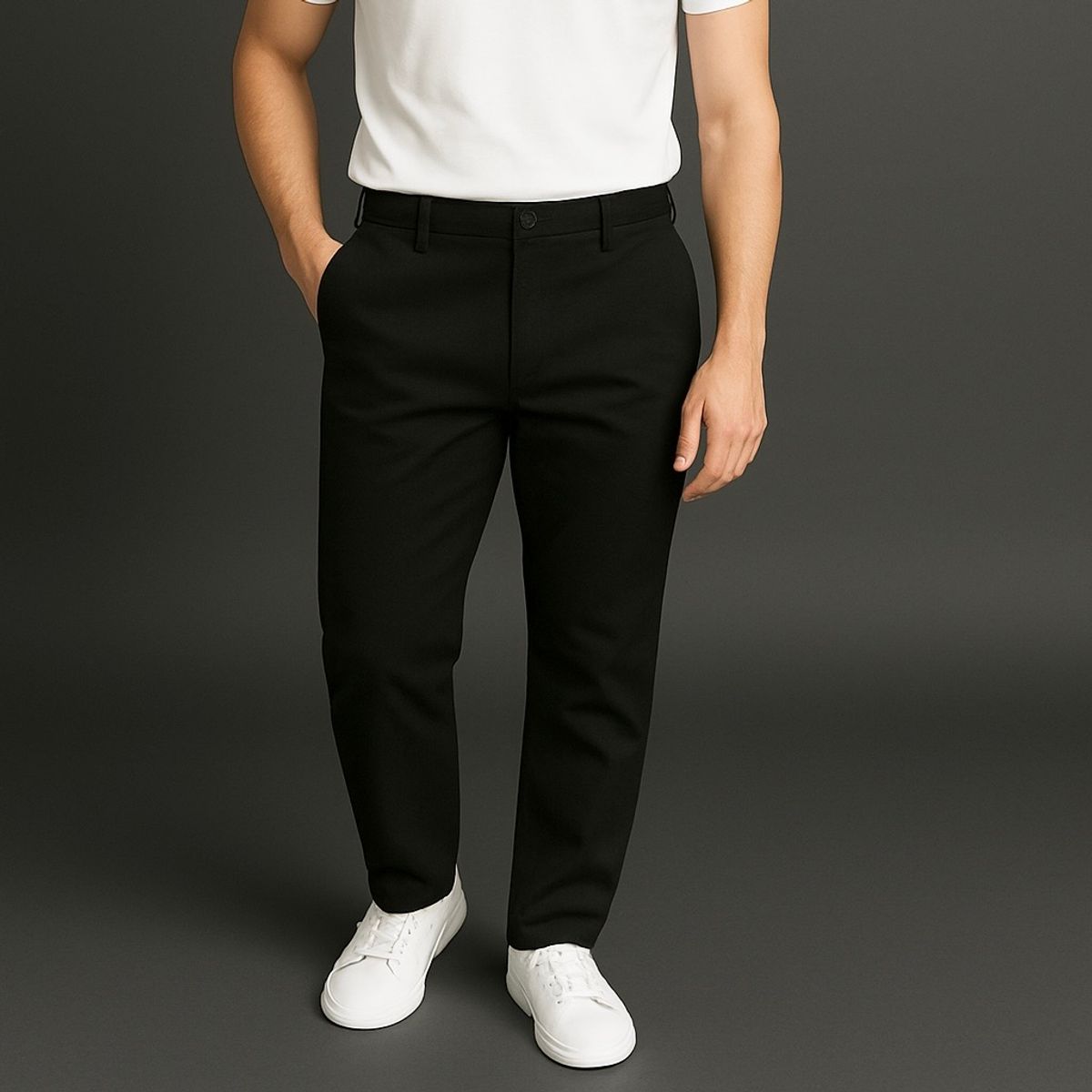 SABOTAGE - Pantalón Drill Rigido Clasico Hombre