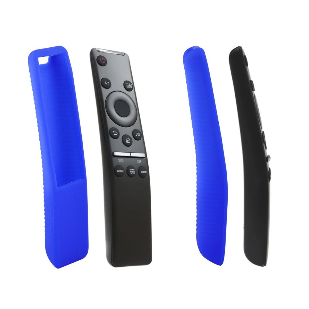 CASE - Funda protector para control samsung curvo azul