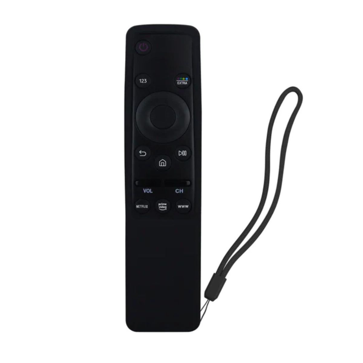 CASE - Funda protector para control samsung curvo negro