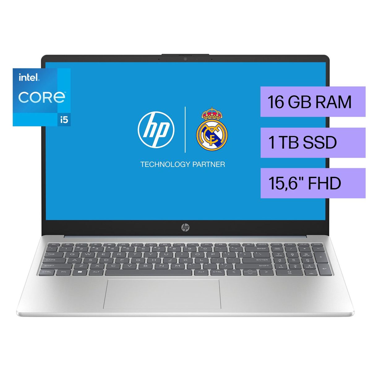 HP - Laptop HP 15-fd0263la Intel Core i5-1334U 16GB RAM 1TB SSD