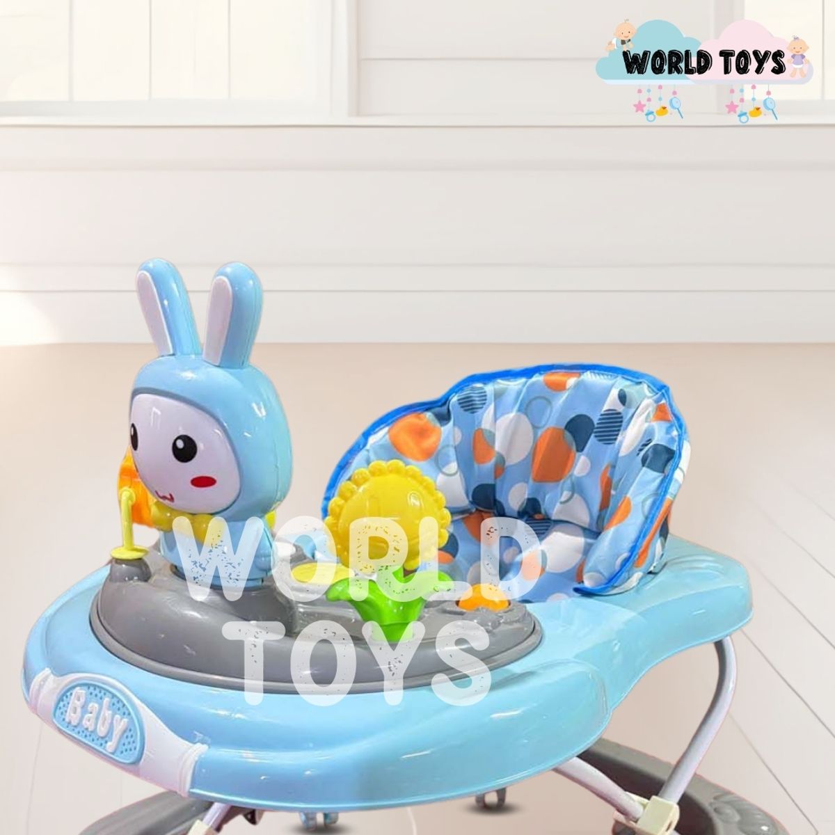 BABY - Andador Plegable «BUNNY KAWAII» Edición Limitada Light Blue
