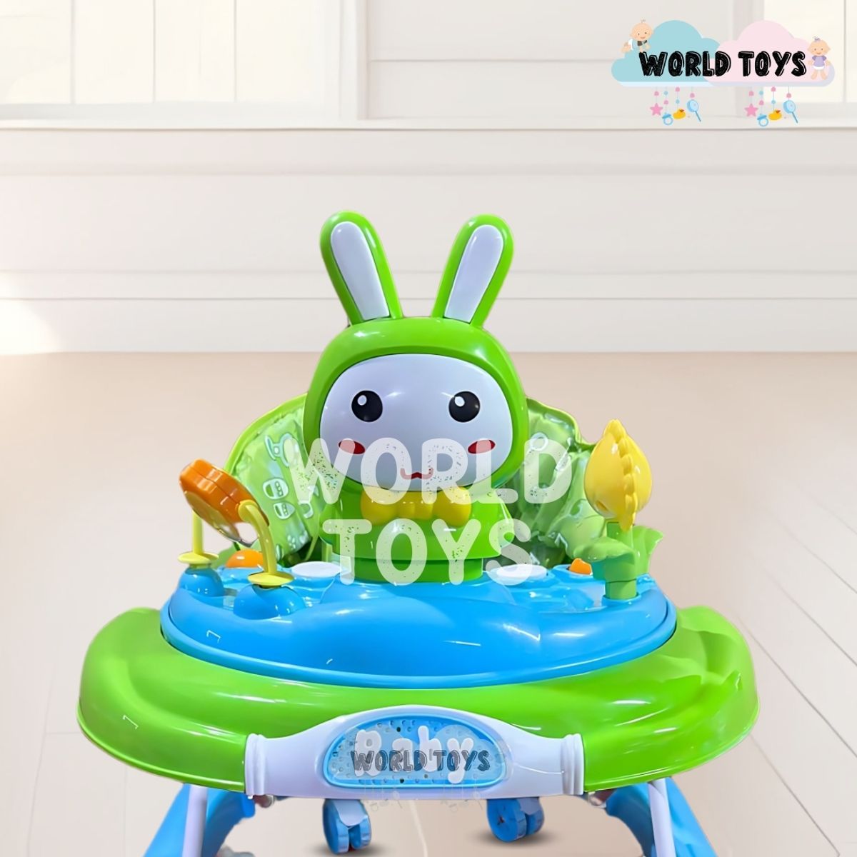 BABY - Andador Plegable «BUNNY KAWAII» Edición Limitada Green