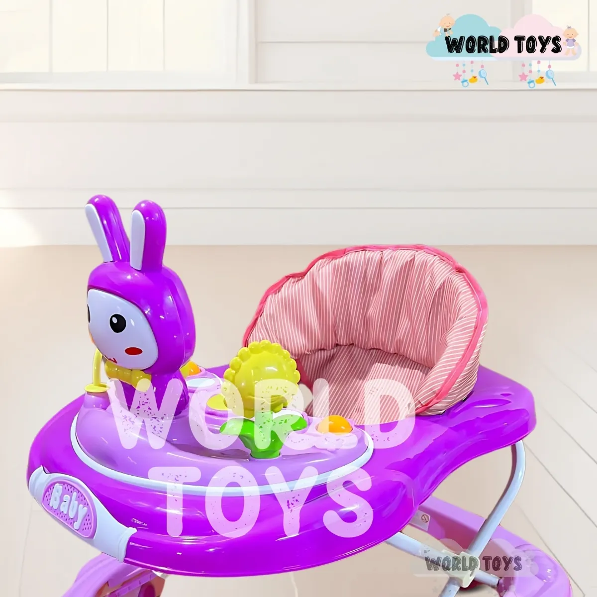 BABY - Andador Plegable «BUNNY KAWAII» Edición Limitada Purple